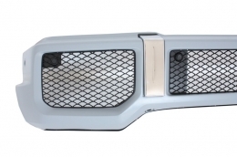 Front Bumper Assembly suitable for Mercedes G-Class W463 (1989-2012) with Grille G63 GT-R Panamericana Design-image-6038650