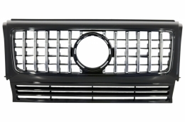 Front Bumper Assembly suitable for Mercedes G-Class W463 (1989-2012) with Grille G63 GT-R Panamericana Design-image-6038651