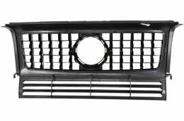 Front Bumper Assembly suitable for Mercedes G-Class W463 (1989-2012) with Grille G63 GT-R Panamericana Design-image-6038653