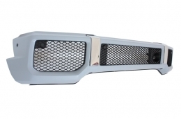 Front Bumper Assembly suitable for Mercedes G-Class W463 (1989-2012) with Grille G63 GT-R Panamericana Design-image-6038980