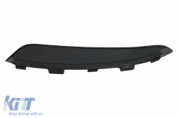 Front Bumper Flaps Side Fins Flacs suitable for Mercedes A Class W177 V177 (04.2018-2022) A35 Design Black Edition-image-6044160