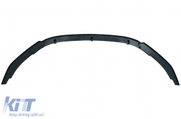 Front Bumper Lip Extension Spoiler suitable for VW Golf VI 6 MK6 (2009-2013) GTI Design Piano Black-image-6072155