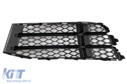 Front Bumper Lower Side Grilles suitable for Audi A5 8T (2007-2016) RS5 Design-image-6087159