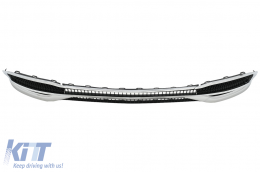 Front Bumper Parts suitable for Mercedes S-Class W222 Facelift Sedan (2017-2020) Chrome M-Design-image-6091602