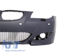 Front Bumper PDC 18mm with Front Fenders suitable for BMW 5 Series E60 E61 Sedan Touring (2007-2010) M5 Design-image-6023743