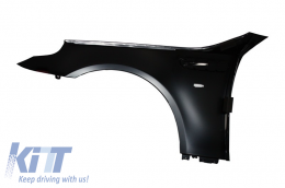 Front Bumper PDC 18mm with Front Fenders suitable for BMW 5 Series E60 E61 Sedan Touring (2007-2010) M5 Design-image-6023748