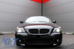 Front Bumper PDC 18mm with Front Fenders suitable for BMW 5 Series E60 E61 Sedan Touring (2007-2010) M5 Design-image-6062014