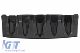 Front Bumper Skid Plate Protection suitable for Dacia Duster 4x4 / 4x2 (2010-2017) Piano Black-image-6052820