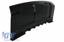 Front Bumper Skid Plate suitable for Land Rover RANGE ROVER SPORT L494 (2013-2017) Piano Black-image-6060383