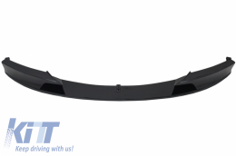 Front Bumper Spoiler and Air Diffuser suitable for BMW 3 Series F30 F31 (2011-up) M-Sport Design Shiny Black-image-6031333