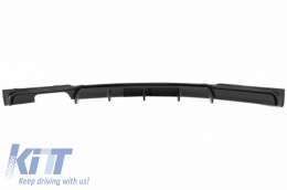 Front Bumper Spoiler and Air Diffuser suitable for BMW 3 Series F30 F31 (2011-up) M-Sport Design Shiny Black-image-6031340