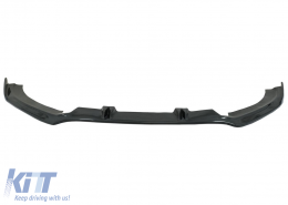 Front Bumper Spoiler Lip suitable for Audi A6 C7 4G RS6 (2011-2018) Real Carbon Add-On-image-6040977