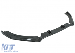 Front Bumper Spoiler Lip suitable for Audi A6 C7 4G RS6 (2011-2018) Real Carbon Add-On-image-6040980