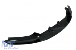 Front Bumper Spoiler Lip suitable for BMW 2 Series F22 F23 (2013-) Coupe Cabrio M-Performance Design Piano Black-image-6076954