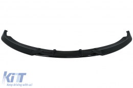 Front Bumper Spoiler Lip suitable for BMW 3 Series E92 E93 (2006-2009) Coupe Cabrio Piano Black Add On-image-6093701