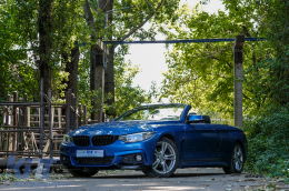 Front Bumper Spoiler Lip suitable for BMW 4 Series F32 Coupe F33 Cabrio F36 Grand Coupe (2013-03.2019) M Design Piano Black-image-6094374