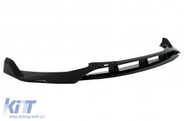 Front Bumper Spoiler Lip suitable for BMW X4 G02 X4M M Sport (2018-Up) Piano Black-image-6083707