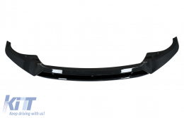 Front Bumper Spoiler Lip suitable for BMW X7 G07 LCI M Sport (2020-Up) Piano Black-image-6083866