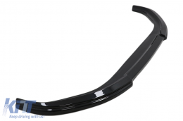 Front Bumper Spoiler Lip suitable for Toyota Yaris MK4 XP210 (2020-up) Piano Black-image-6092873