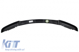 Front Bumper Spoiler Spliter Extension Lip suitable for BMW X6 E71 (2008-2010) Black-image-6020351