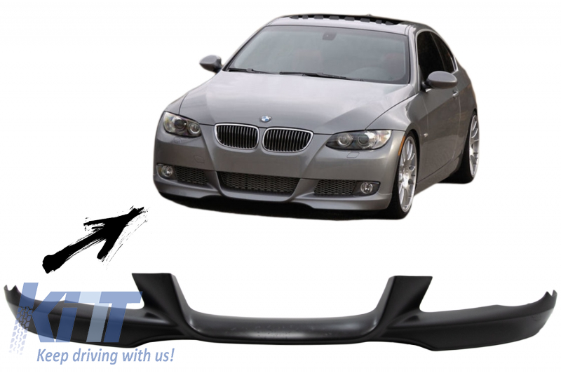 Medisch Pool slank Front Bumper Spoiler suitable for BMW 3 Series E92/E93 (2006-2009) Coupe  Cabrio M-Tech Sport Design - CarPartsTuning.com