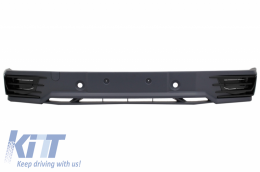 Front Bumper Spoiler with LED DRL Daytime Running Lights suitable for VW Transporter T6 (2015-up) Sportline Design-image-6052782