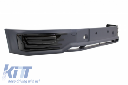 Front Bumper Spoiler with LED DRL Daytime Running Lights suitable for VW Transporter T6 (2015-up) Sportline Design-image-6052783