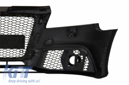 Front Bumper suitable for Audi A3 8P Facelift Sportback Hatchback Convertible (2009-2012) RS3 Design-image-6028411