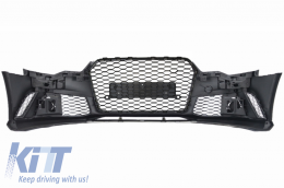 Front Bumper suitable for Audi A6 C7 4G (2011-2015) RS6 Design With Grille-image-6040759