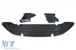 Front Bumper suitable for Audi A7 4K8 (2018-Up) RS7 Carbon Look Ornaments-image-6102425