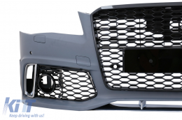 Front Bumper suitable for Audi A8 D4 4H (2010-2013) RS Design-image-6082744