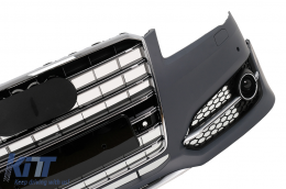 Front Bumper suitable for Audi A8 D4 Facelift D4.5 (2014-2017) S8 Design-image-6104174