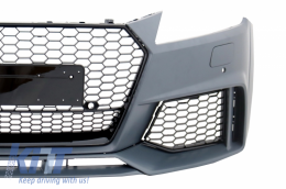 Front Bumper suitable for Audi TT 8S Mk3 (2014-Up) RS Design-image-6040847