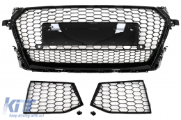 Front Bumper suitable for Audi TT 8S Mk3 (2014-Up) RS Design-image-6095109