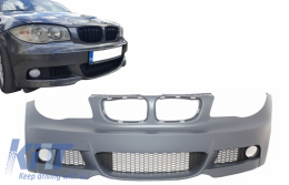 Front Bumper suitable for BMW 1 Series E81 E82 E87 E88 (2004-2011) M-tech M-Technik Design-image-6054791