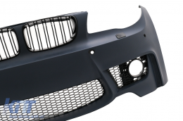 Front Bumper suitable for BMW 1 Series E81 E82 E87 E88 (2004-2011) 1M Design with SRA PDC-image-6022673