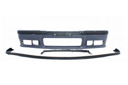 Front Bumper suitable for BMW 3 series E36 (1992-1998) M3 Design With Chrome Fog Lights-image-6017050