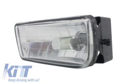 Front Bumper suitable for BMW 3 series E36 (1992-1998) M3 Design With Chrome Fog Lights-image-6100061