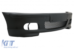 Front Bumper suitable for BMW 3 Series E46 Sedan Touring (1998-2004) M-Technik M-Tech M-Sport Model Without Fog Lights-image-6019566