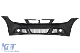 Front Bumper suitable for BMW 3 Series E90 E91 Sedan Touring (2004-2008) Design M-Tech LCI-image-6016363