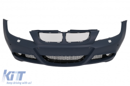 Front Bumper suitable for BMW 3 Series E90 E91 Sedan Touring (2004-2008) M-Tech Design-image-6104590