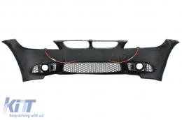 Front Bumper suitable for BMW 3 Series E90 Sedan E91 Touring LCI Facelift (2008-2011) M3 Design Without Fog Lights-image-6014110