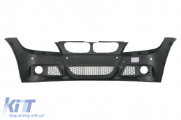 Front Bumper suitable for BMW 3 Series E90 Sedan E91 Touring LCI (2008-2011) M-Technik Design-image-6064379