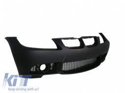 Front Bumper suitable for BMW 3 series E90 Sedan E91 Touring (2004-2008) with Side Skirts Non LCI M3 Design without Fog Lamps-image-6064143