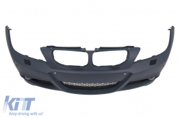 Front Bumper suitable for BMW 3 Series E90 Sedan E91 Touring LCI (2008-2011) M-Technik Design with PDC-image-6101782