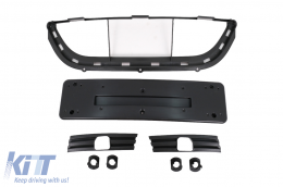 Front Bumper suitable for BMW 3 Series E90 Sedan E91 Touring LCI (2008-2011) M-Technik Design with PDC-image-6101787