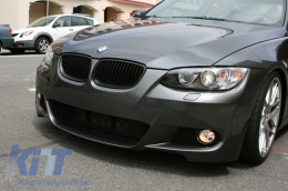 Front Bumper suitable for BMW 3 Series E92 E93 (2006-2009) Non-LCI Coupe Cabrio M-Technik Look-image-6032900