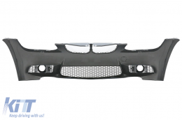 Front Bumper suitable for BMW 3 Series E92 E93 Coupe Cabrio (2006-2009) Without Projectors-image-6014087