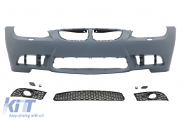 Front Bumper suitable for BMW 3 Series E92 E93 Coupe Cabrio (2006-2009) Without Projectors-image-6014089