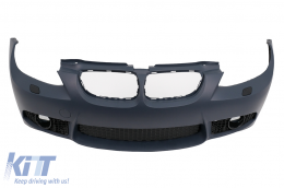 Front Bumper suitable for BMW 3 Series E92 E93 Non-LCI Coupe Cabrio (2006-2009) M-Technik Look-image-6106050